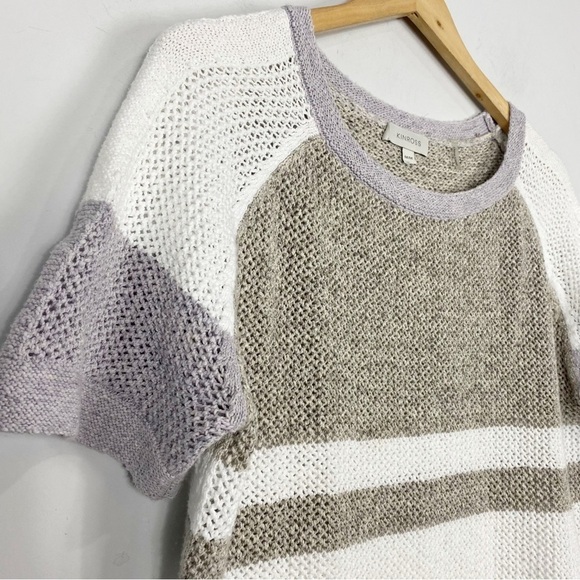 KINROSS Boardwalk Cotton Stripe Sweater - Picture 6 of 12